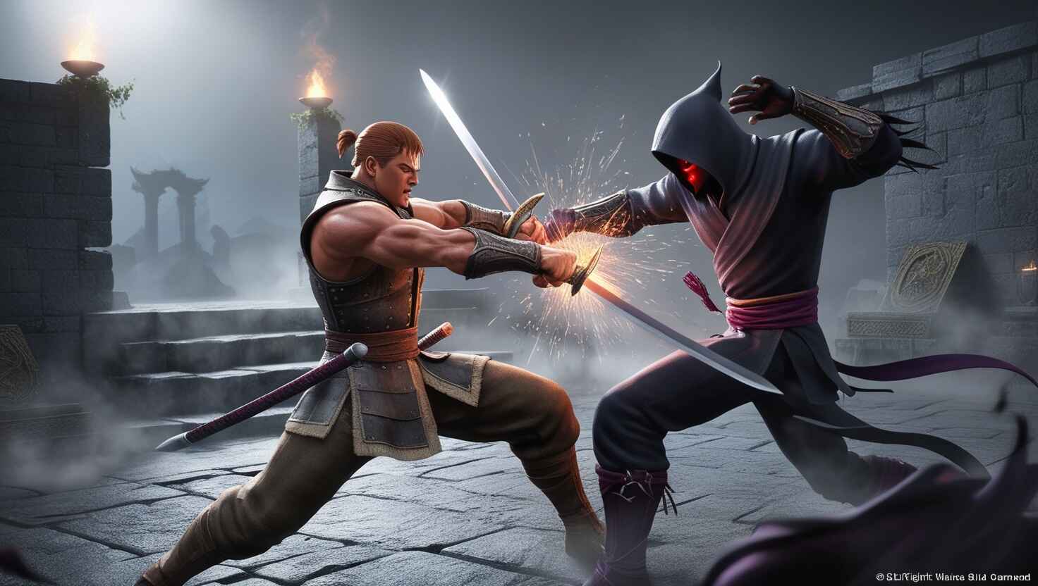 Shadow Fight 2 Mod APK 2.37.0 Unlimited Gold and gems Max level Menu