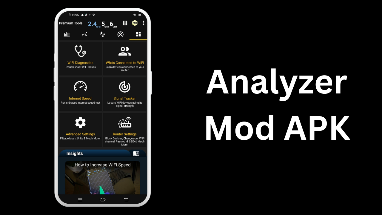 WiFi Analyzer Mod APK 5.5 latest version Full Patched 2024