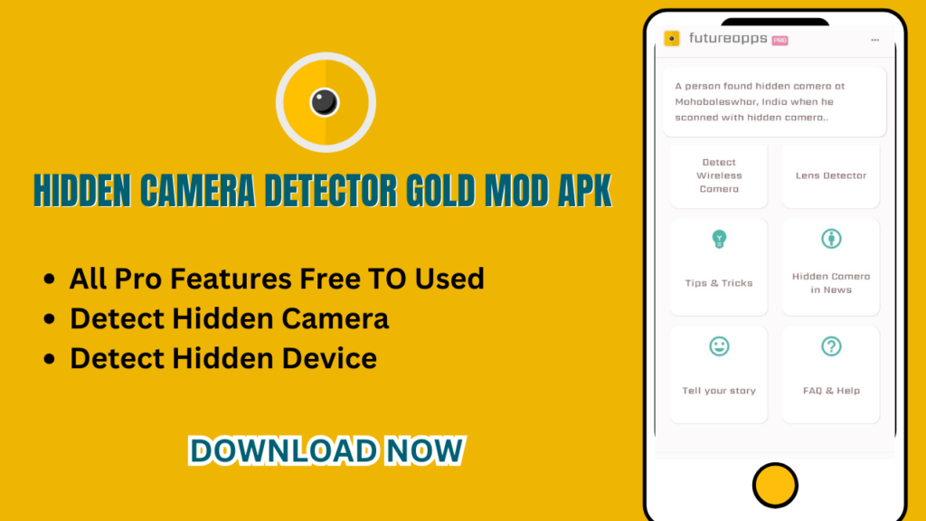 Hidden Camera Detector Gold Mod APK