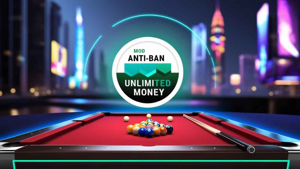 8 Ball Pool MOD APk Anti Ban Long Line And Unlimited Money